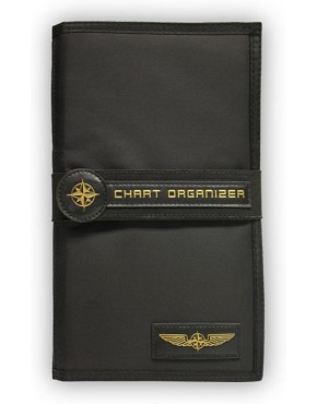 Design 4 Pilots Chart Organizer Flugzeugmappe für Piloten - BYGIKM7B