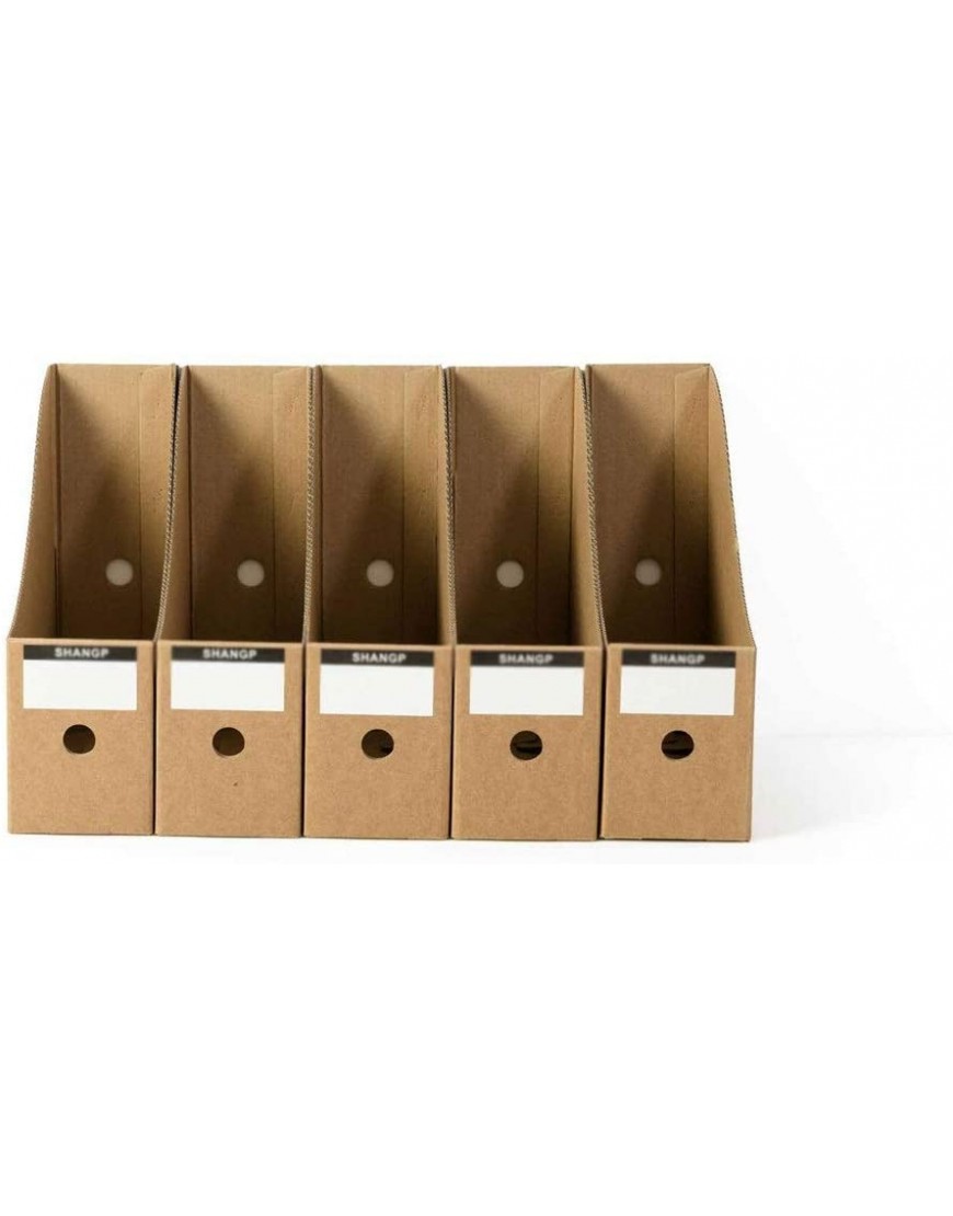 KQP Office-Dateiständer 5 Stück Bürobedarf Aufbewahrungsbox Aktenhalter Magazinrahmen Papier Desktop Aufbewahrungsbox Aktenschrank Aufbewahrung Und Organisation Von Büroartikeln - BEJZRV23