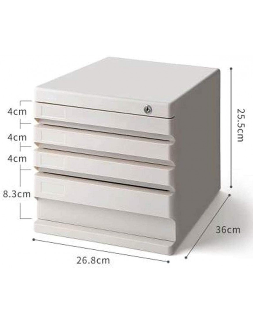 LIUYULONG Aktenschrank für den Schreibtisch Aktenschrank Schublade mehrschichtig Mini-Aktenschrank Schublade Manager Bürobedarf Aufbewahrungsbox für Schreibtischzubehör Aktenbox - BEWFOA39