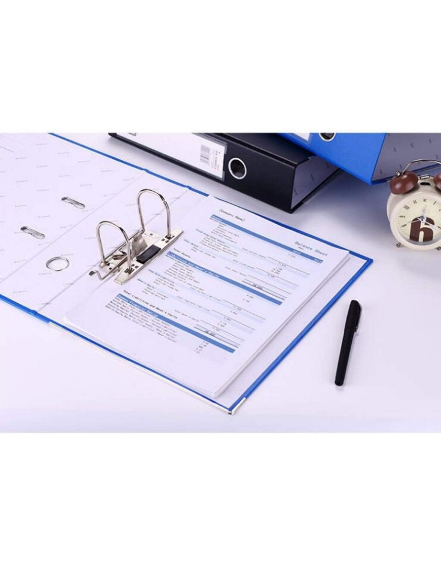 TGRTY Zwischenablage für Bürobedarf Office Stationery Cardboard Folder Doppelordner Multifunktionale Datenschiene Haltbarer Clip mit niedrigem Profil Color : Blue - BACAEH3N