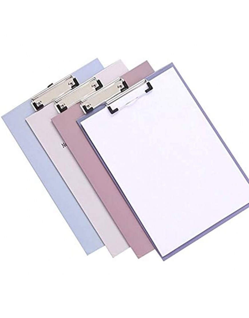 Zwischenablage für Bürobedarf 1Pcs A4 netter reizender Briefpapier Clip Ordner Brett Schreibtisch Datei Zeichnung Writing Pad Schule Bürobedarf Haltbarer Clip mit niedrigem Profil Color : Pink - BEDXA4K5