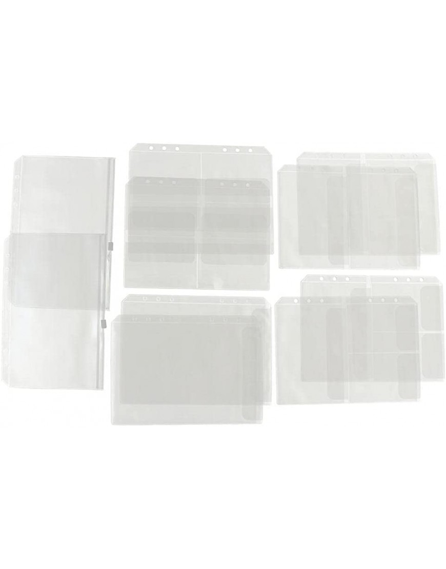 10x Binder Pocket A5 Kunststoff Prospekthüllen transparent Klarsichtfolie Plastikhülle Klarsichthülle ideal für Büro - BDOFPKAJ