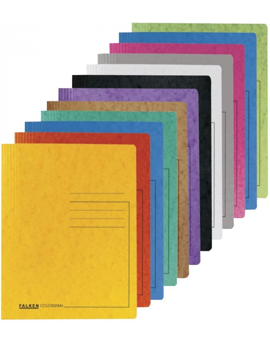 Exacompta 39988E Schnellhefter Colorspan bedruckt 24 x 32 cm für DIN A4 bis zu 350 Blatt 1 Stück tabak - BRRYEJJW