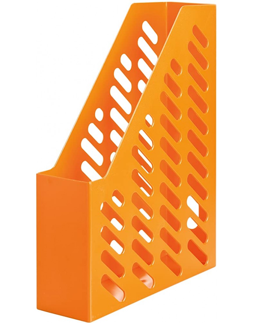 HAN Stehsammler KLASSIK DIN A4 C4 mit Sicht- und Griffloch Trend Colour orange - BFHLB4ME