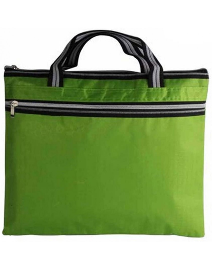 Grüne Tasche Reißverschluss-Beutel-Aktenkoffer Bürobedarf Tasche Ordner Package - BKFKY189
