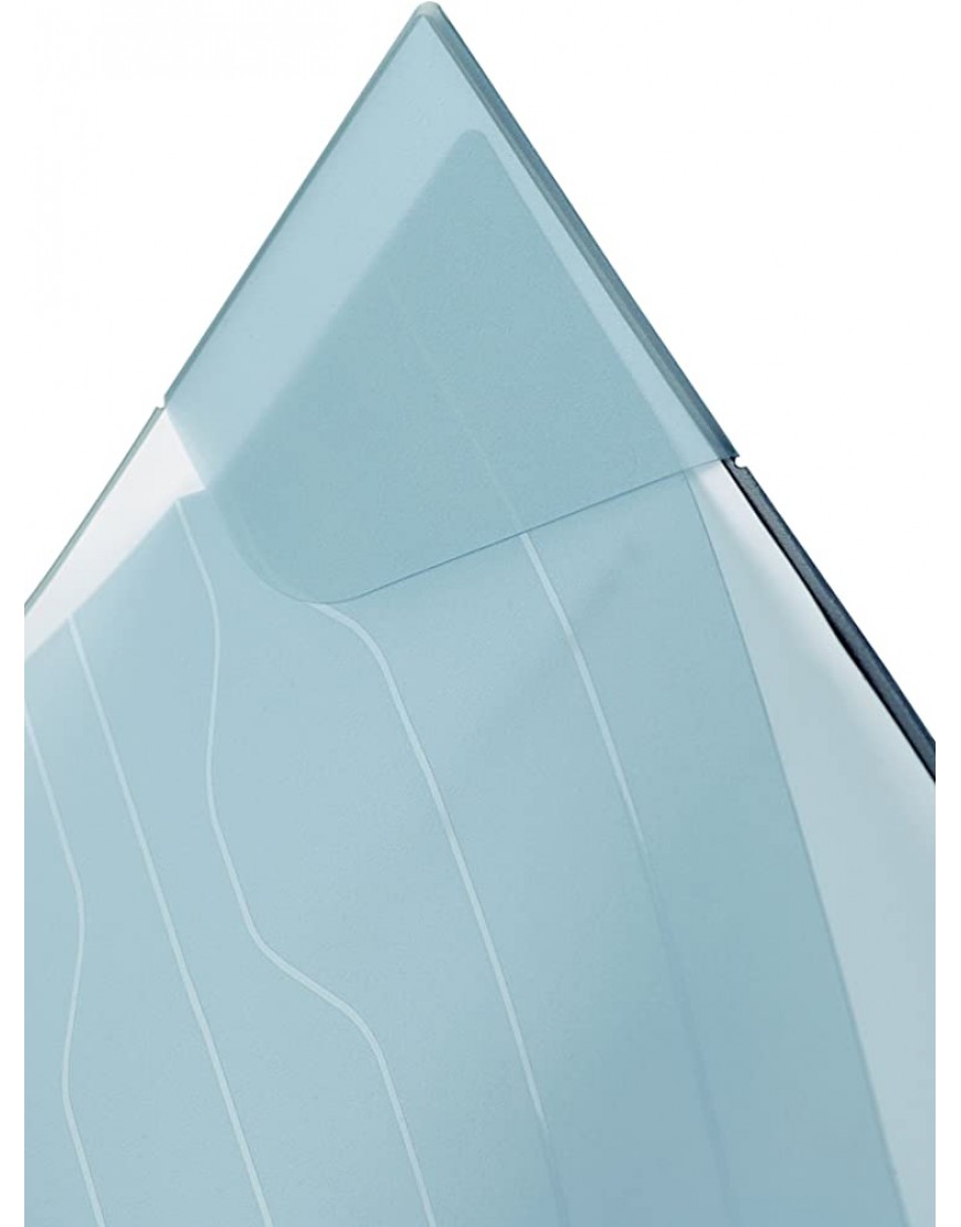 Leitz CombiFile Hardback Sichthüllen-Set 3 Stück A4 Format Blau mit matter Oberfläche und Muster Obere Öffnung 0,20 mm PP-Folie 47280035 - BFYQVA6H