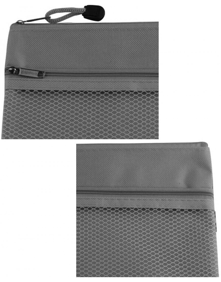 Set 3 große Tasche Reißverschluss-Beutel-Aktenkoffer Bürobedarf Ordner Package - BYDTBJA3