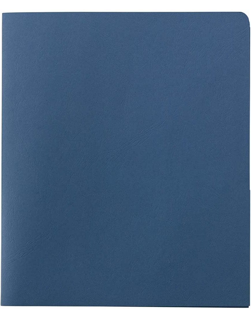 Smead 87852 Ordner mit zwei Fächern Briefgröße Blau 25 Stück pro Box - BTLZCQQ9