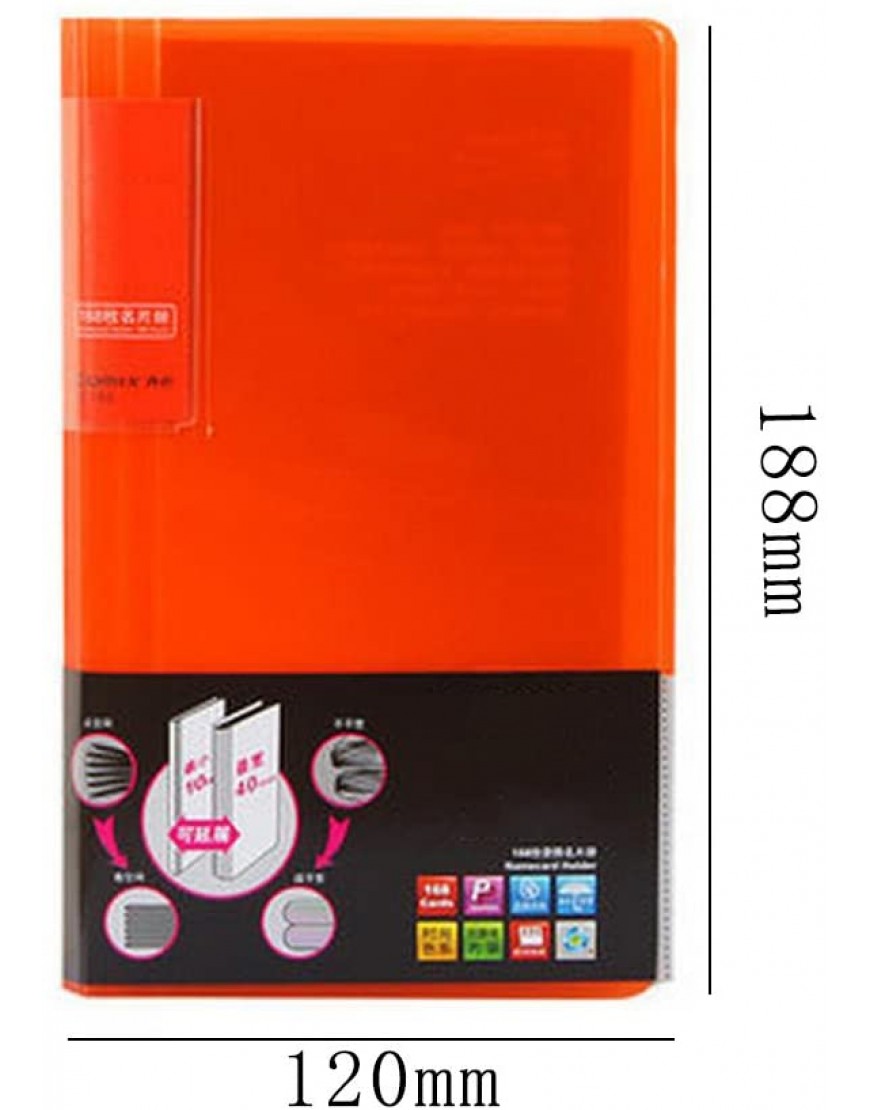 Liu Yu·Bürofläche Bürobedarf orange Visitenkarte Visitenkarte Inhaber 168 Kartenposition - BJCDX94D