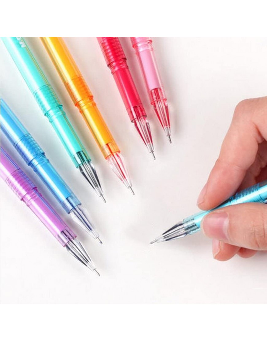 Liu Yu·Büroflächen Bürobedarf 0,5mm neutrale Stift kreative Studenten schriftlich Stift 7 bunt und 5 schwarz - BIPFCDQN