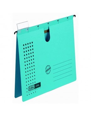 Hänge-Hefter für A4 5er mit Tasche blau für kaufmännische Heftung Elba Chic - BJLMSEVD