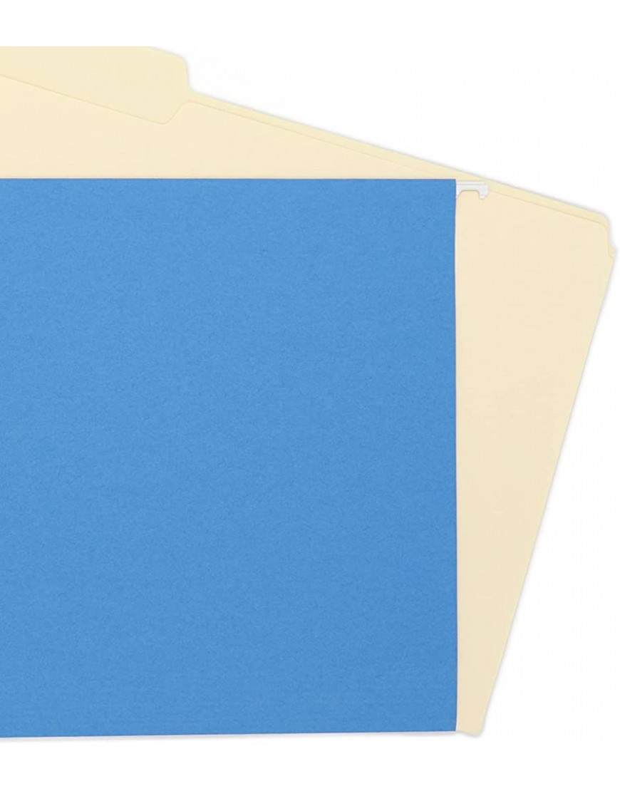 Smead Farbige Hängeregistratur-Ordner Tabs nicht enthalten gesetzliche Größe Himmelblau 25 pro Box 64489 - BPGCI9NB