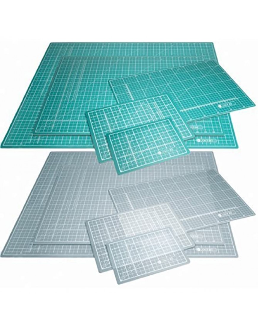 Jakar Green Self Healing Cutting Mat A5 Double Sided cm mm inch Imperial Metric Squared Quality Proffesional by Jakar - BHIIMWM6