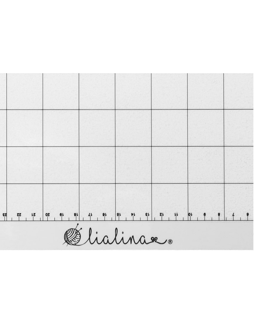 Lialina ® Schneidematte für alle gängigen elektrischen Schneide-Plotter Raster in cm & Inch Format 30 x 30 cm 12 x 12 Inch Must-have für alle kreativen DIY-Fans - BUQAW4W7