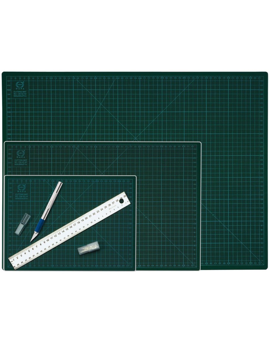 Wedo 79160 Schneideunterlage Cutting Mat A2 CM 60 selbstschließende Oberfläche 60 x 45 x 0,3 cm grün - BAOPZ9QD