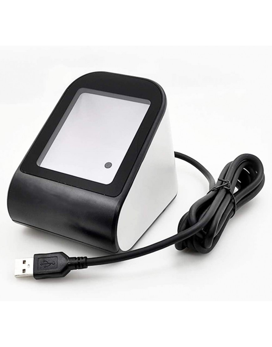 HYCy QR-Code-Scanner für Handy-E-Ticket 1D 2D-Barcode-Leser Kabelgebundenes USB Einfaches Design - BAZOUWKN