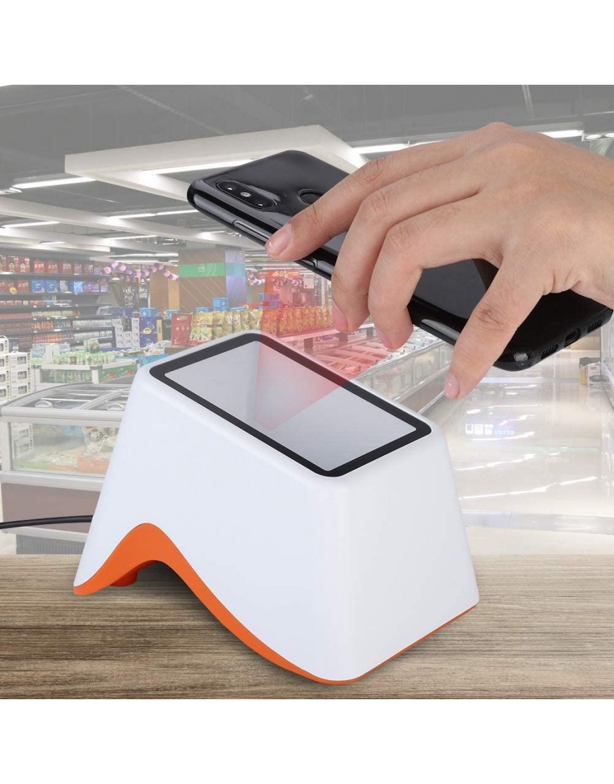 wasserdichte QR-Scan-Plattform für USB 2D mit geringem Stromverbrauch Barcode-Scanner für Mobile Zahlungen Market Retail Store Warehouse für Resturant Supermarket - BPHJNH8B