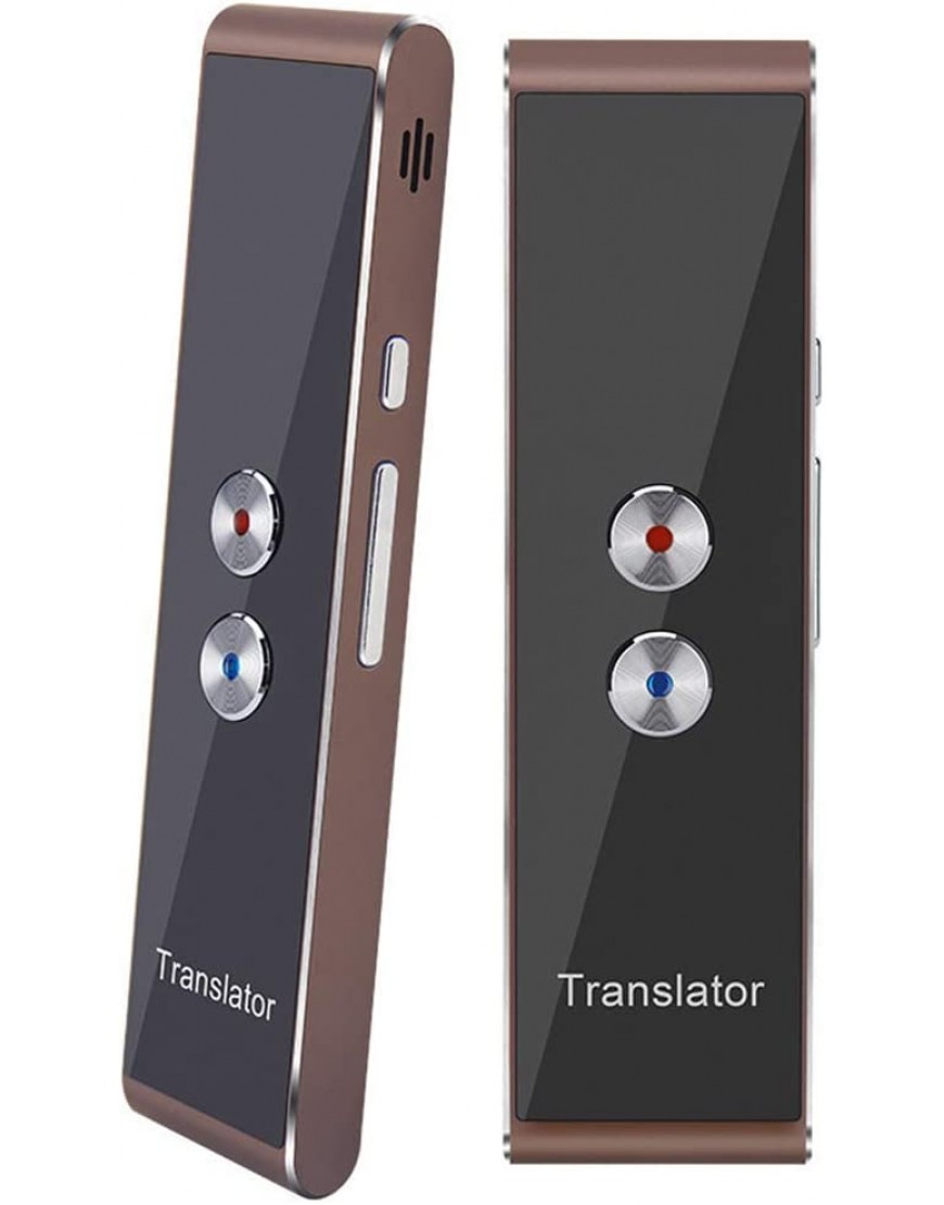 Tragbarer Smart-Voice-Übersetzer in Echtzeit Mehrsprachige Sprache interaktiver Übersetzer Gold und Silber 2 Farben optional gold - BVXRRJ74
