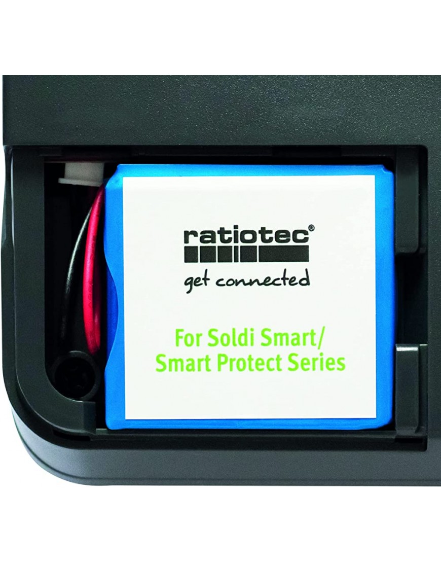 ratiotec Banknotenprüfgerät Smart Protect Plus – automatisches Prüfgerät zur Echtheitsprüfung von Banknoten - BWYER53W