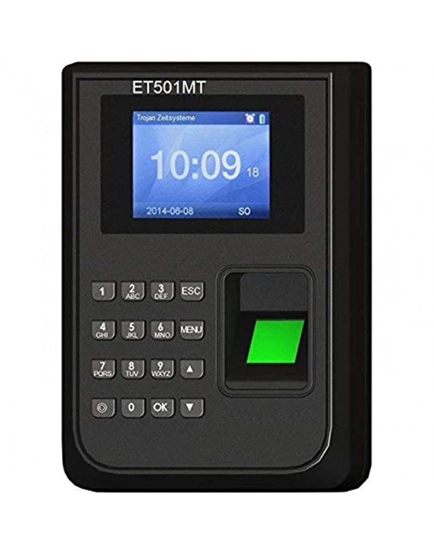 Rechnendes Terminal ET501MT für bis zu 10 Personen inkl. 10 Ausweise Zeiterfassung-Terminal Fingerprint Optional bis 100 Personen - BGYASJB5