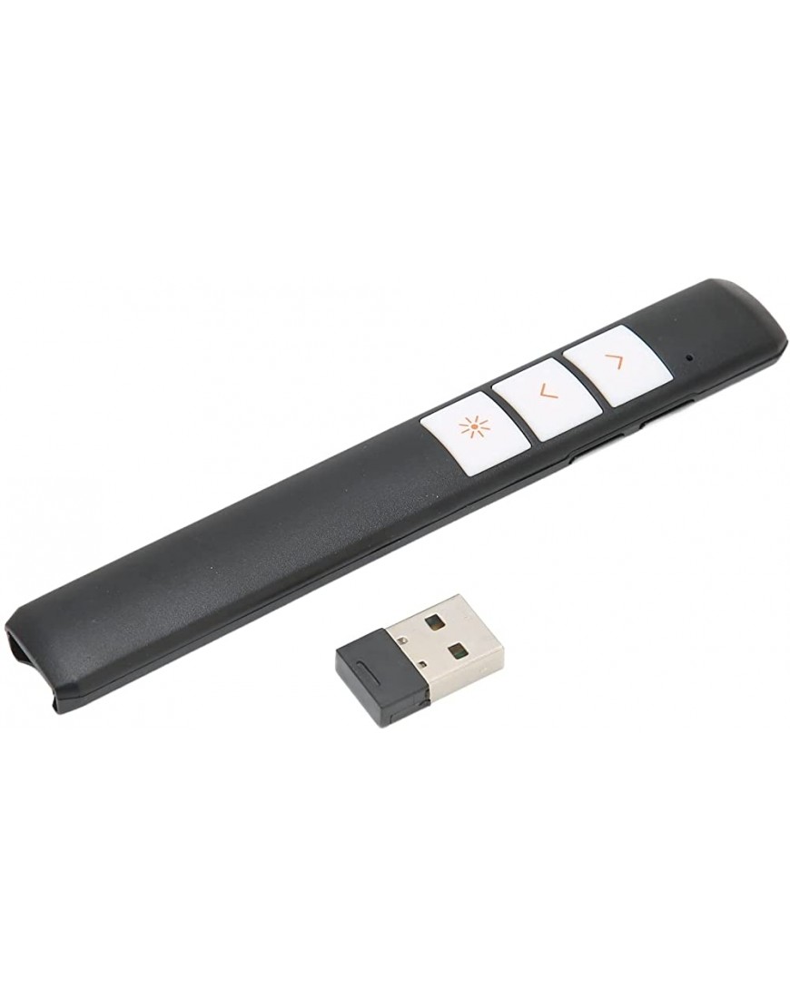 Präsentationsklicker USB Presenter Remote 2.4G Wireless Multi Functions Kompatibel mit Empfängerdatenkabel für Klasse für Sprache für Meetings - BFDRM318