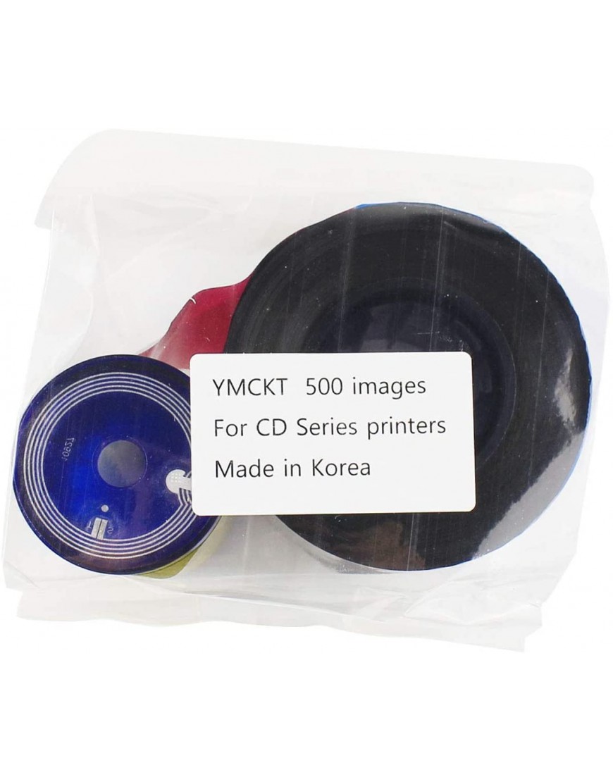 535000–003 Farbe Band Kit für Datenkarte CP40 60 CP80 Karte Drucker YMCKT 500 Bilder - BNKPF822