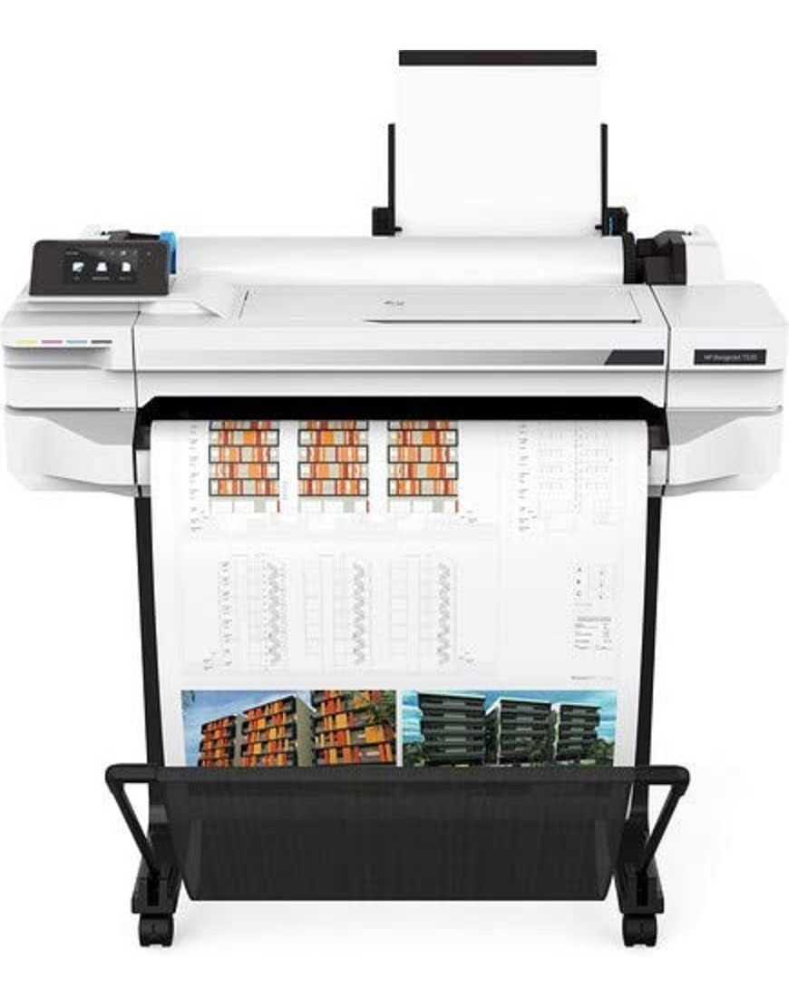 HP Designjet T530 5ZY60A Tintenstrahldrucker grau Medienbreite bis 610 mm - BADTQK9B