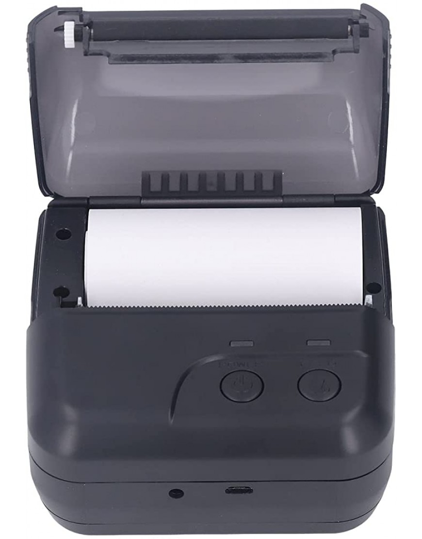 Thermo-Belegdrucker Tragbarer 80-mm-Thermo-Bluetooth-Drucker Kompatibel mit Mobiltelefonen und Tablet-Computern - BBGFD52V