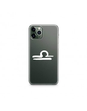 Zokko Schutzhülle für iPhone 11 Pro mit Waage – weich transparent Tinte Weiß - BBTHVJJK