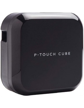 Brother P-touch CUBE Plus Beschriftungsgerät für 3,5 bis 24 mm breite TZe-Schriftbänder USB- und Bluetooth-Schnittstelle schwarz - BJCYV1Q9