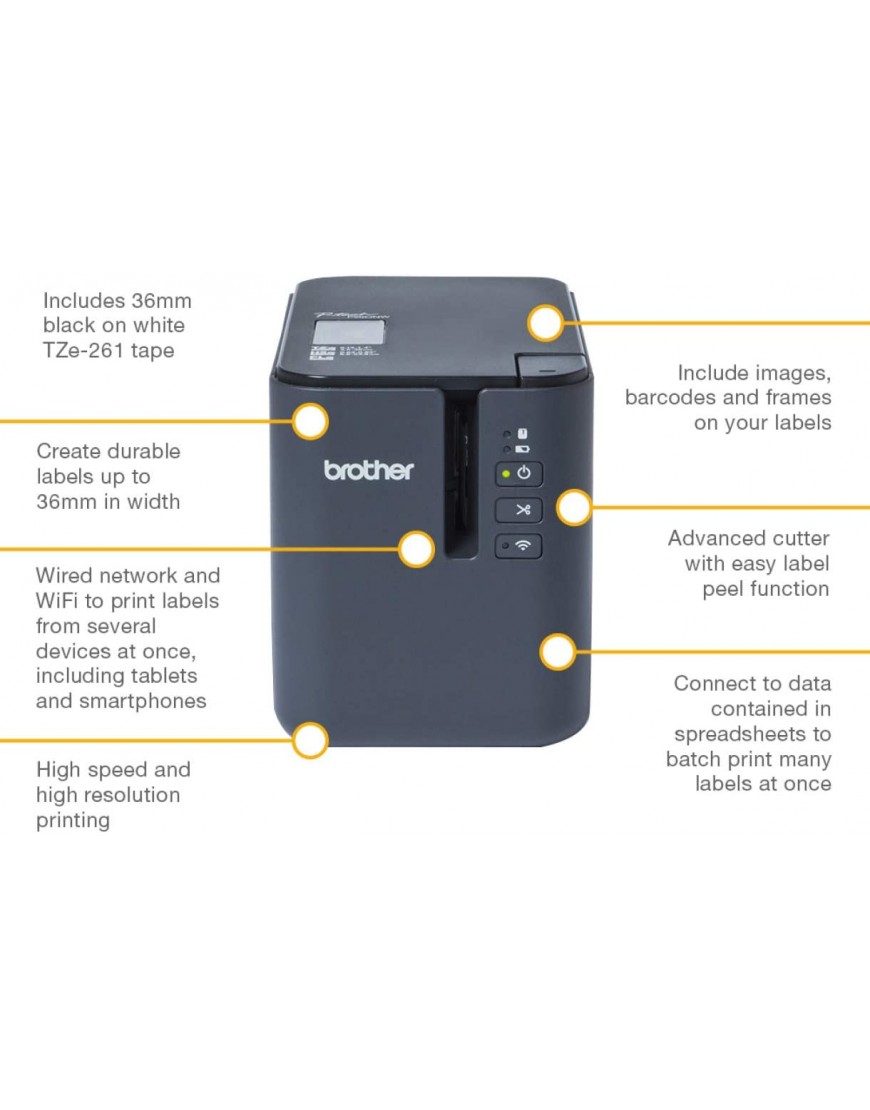 BROTHER P-TOUCH P950NW label printer - BZEWPEQ1