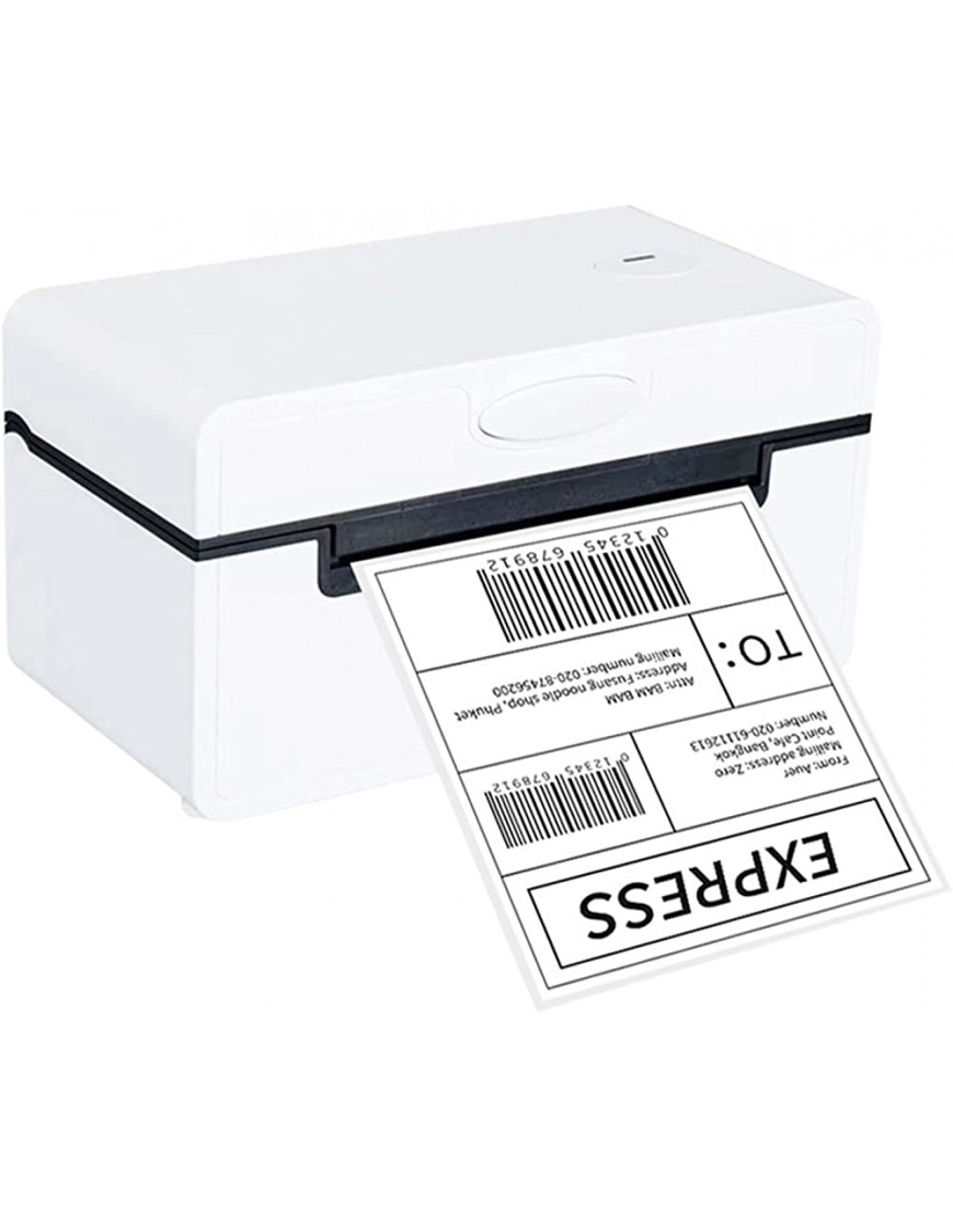 Mini-Etikettendrucker 110mm Desktop Thermischer Etikettendrucker for 4x6 Versandpaket Label Maker 180mm s USB Bluetooth-Thermo-Aufkleber-Drucker Bürobedarf  Color : USB with BT  Size : Medium  - BKZFBME9