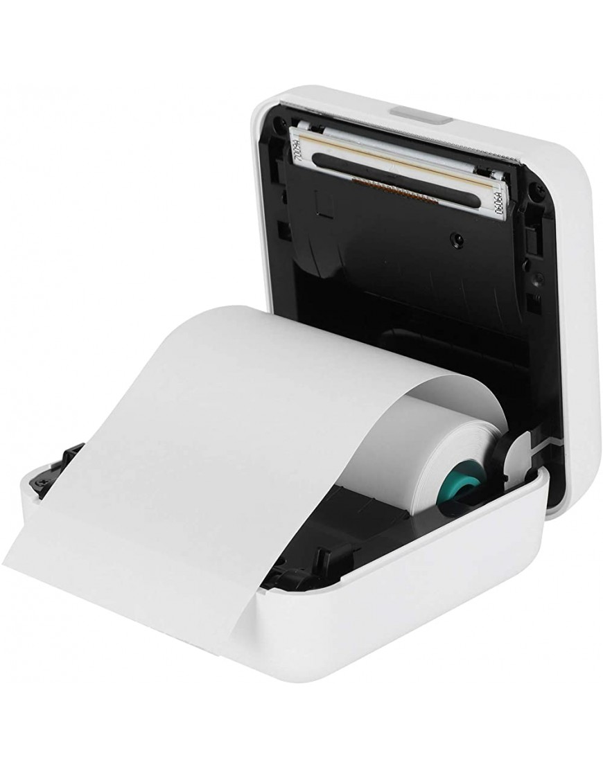 Pocket Thermal Printer Tragbarer Mini-Drucker für falsche Fragen Etikett Quittung Fotodruckmaschine USB Aufladung Bürobedarf für die Schule Unterstützung für Telefon und Computer - BXMNU5K2