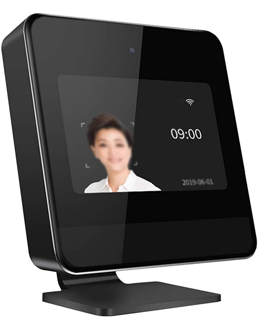 QinWenYan Anwesenheitsmaschine Face Smart Cloud Anwesenheitsmaschine Eincheck-in-Maschine WiFi Vernetzte Check-in-Maschine Bürobedarf Farbe : Black Size : 11.5x2.4x11.5cm - BNAITQ99