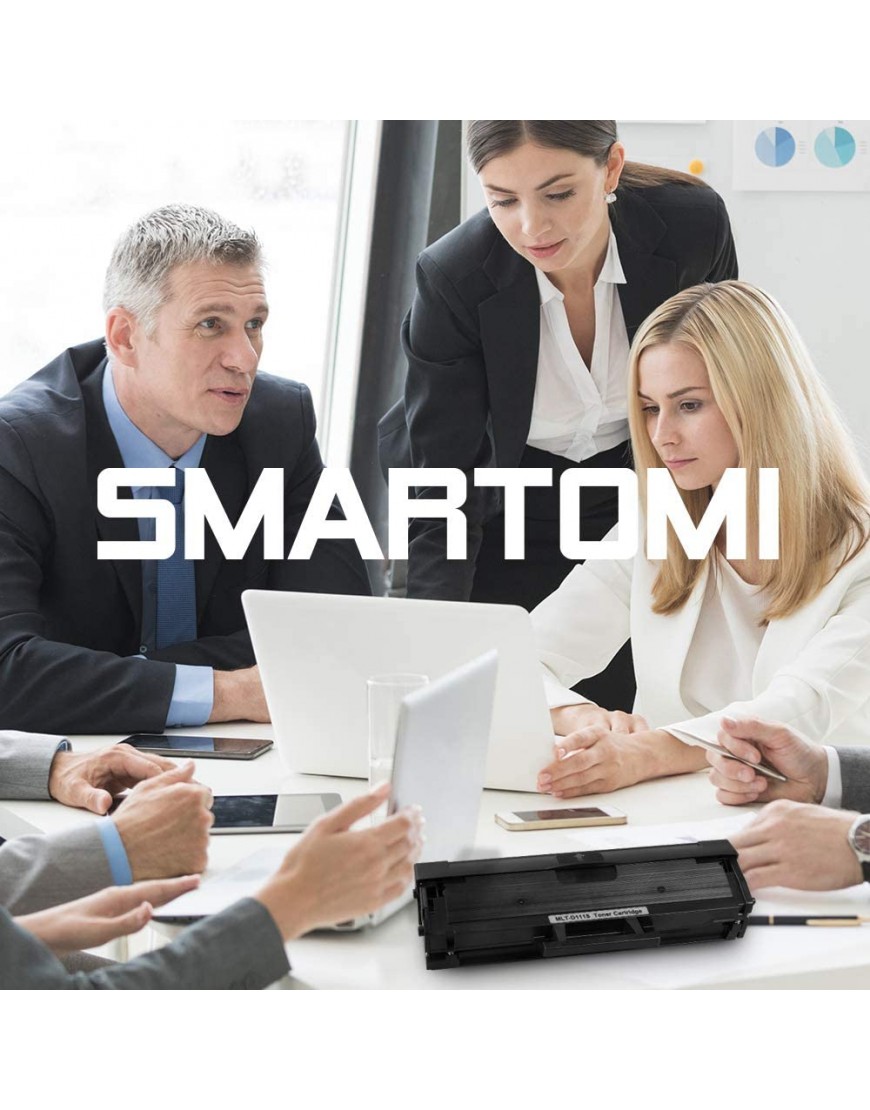 SMARTOMI 1er-Pack MLT-D111S Kompatible to Schwarze Tonerkartusche Samsung MLTD111S zur Verwendung mit Druckern der Serie Samsung Xpress SL- M2026 M2020 M2070 M2022 M2071 - BFXKH35H