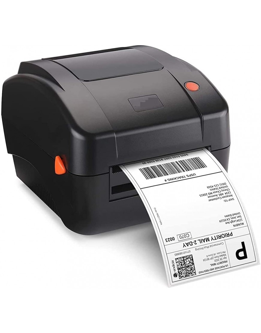YZ-LIANG Mini-Etikettendrucker Thermischer Etikettendrucker 300 DPI USB 4. Zoll Etikettendrucker Unterstützung Ebay PayPal Etsy Shopify Windows Mac Bürobedarf - BDQCY2M3