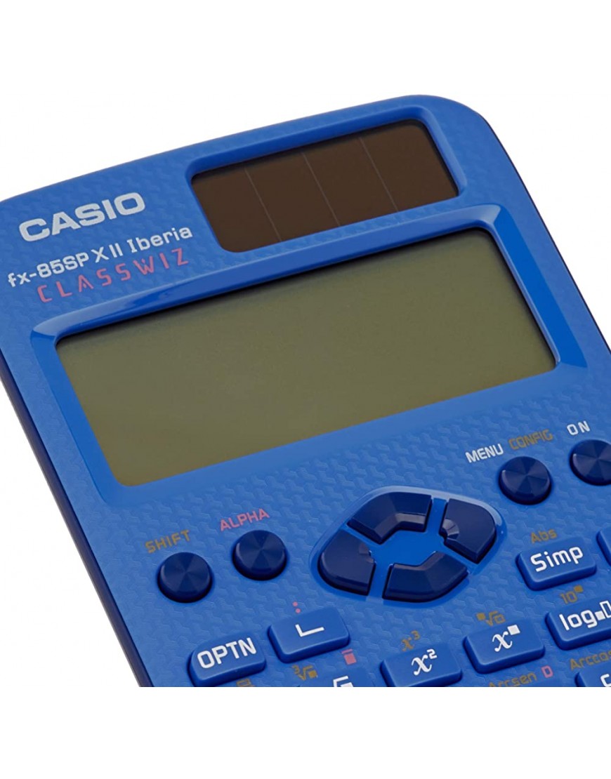 Casio FX-85SPXII – wissenschaftlicher Taschenrechner blau spanische Edition - BGFPCVVK