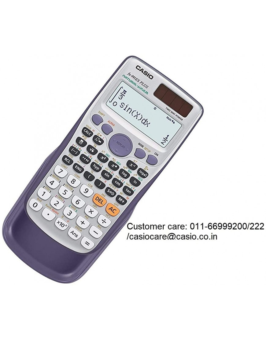 Casio FX-991 ES PLUS Wissenschaftlicher Taschenrechner UK Version engl. Bedienungsanleitung - BKBONHKW