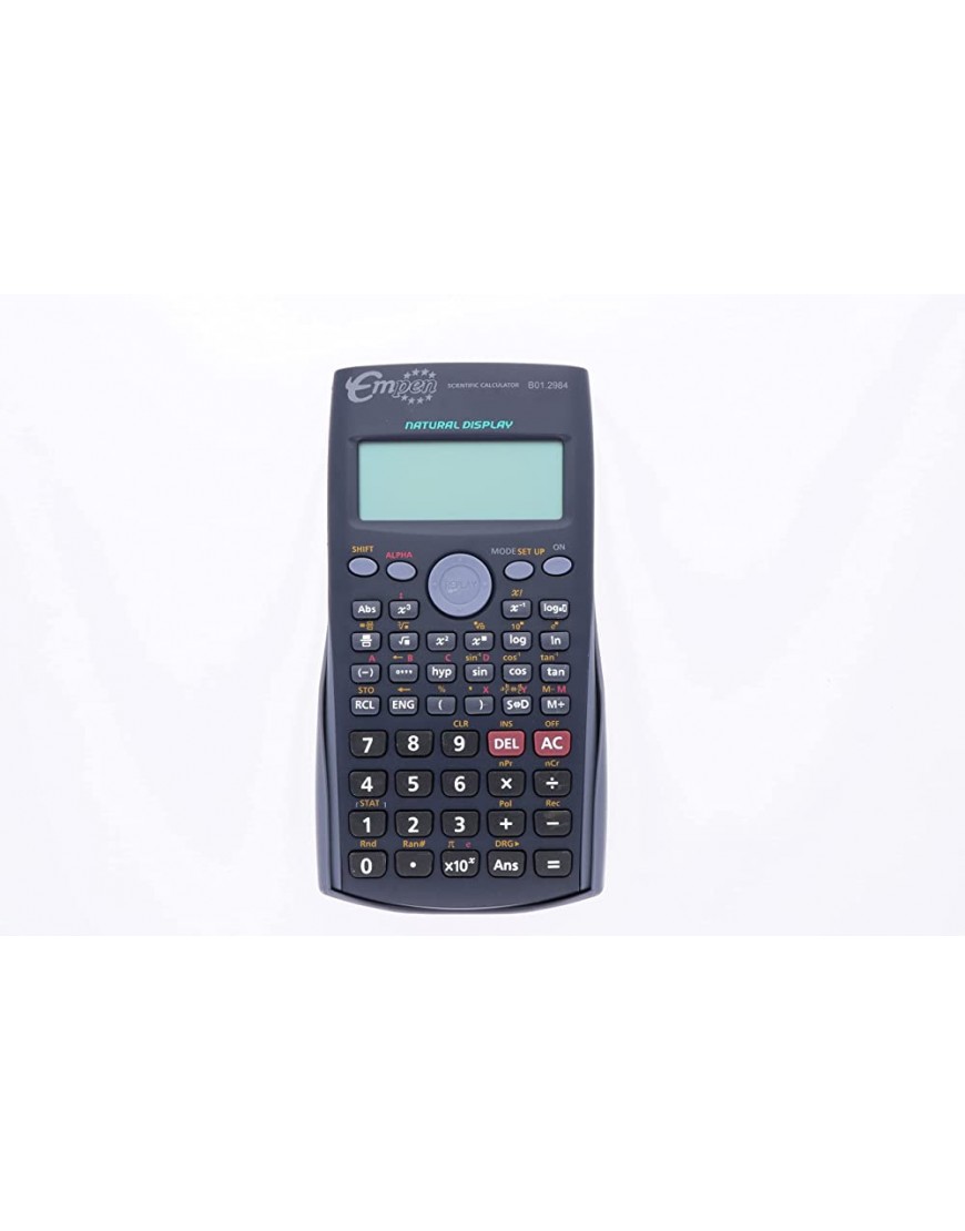 Calculator Taschenrechner Farbe schwarz zweizeilig multifunktional geeignet für Schulen Arbeitsplätze Sonderarbeitsplätze Mathematik - BLSUQ96V