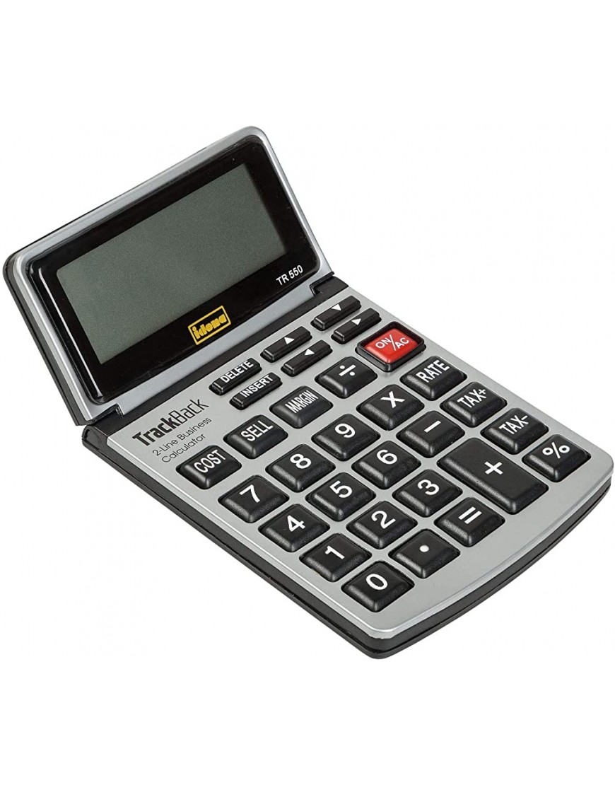 Idena 13200 Taschenrechner TR550 Business mit 12-stelligen Display 1 Stück - BXOZG3KK