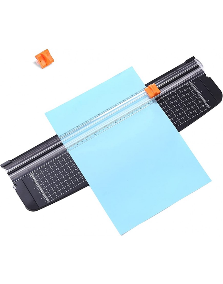 ZEQUAN Tragbarer Papierschneider A2 Papierschneider 10 Blatt Kapazität Papierschneider für Büro Zuhause Schule - BAYWRHNV