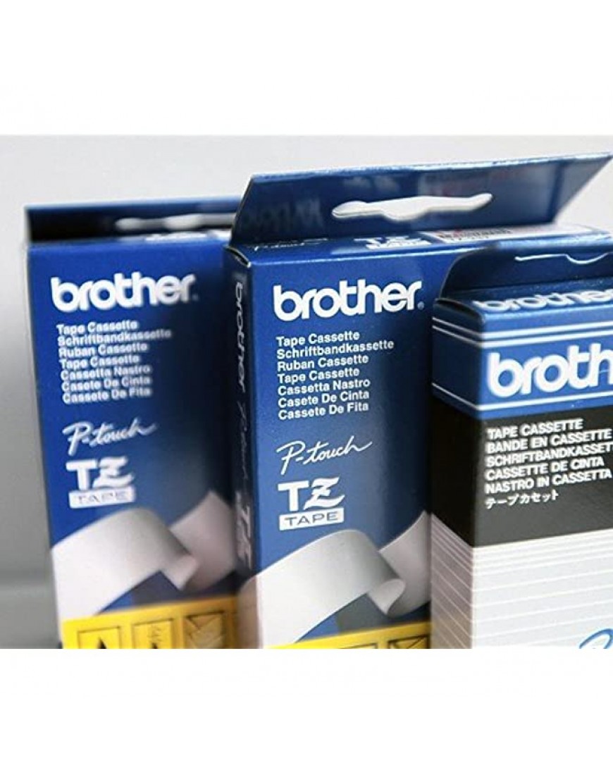 Beschriftungsband für Brother P-Touch 9600 Schwarz auf Rot 36 mm Schriftband-Kassette für PTouch 9600 36mm breit 8mtr. - BNUVC1D3