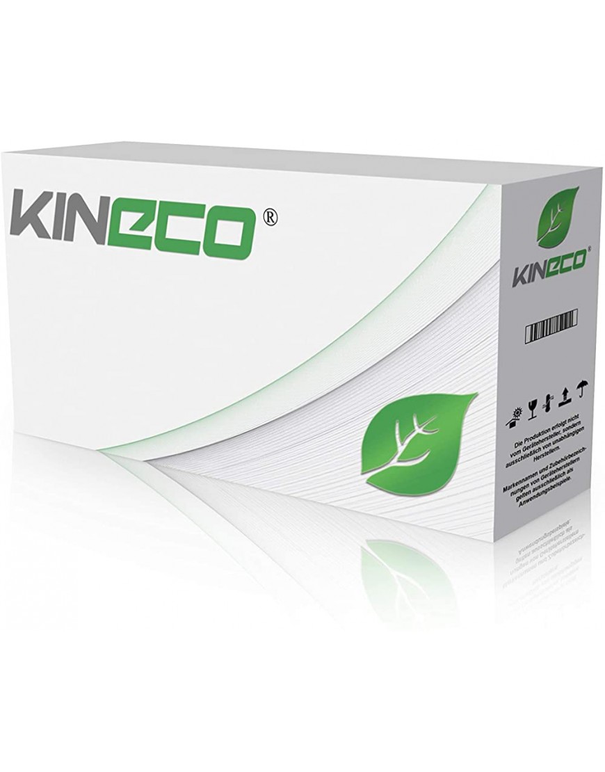 Kineco 10 Schriftbänder kompatibel für Brother TZE-211 TZ-211 6mm 8m Schwarz auf Weiß P-Touch H100LB H100R H105 E100 E100VP D200 D200BW D200VP D210 D210VP - BEPCM3K1