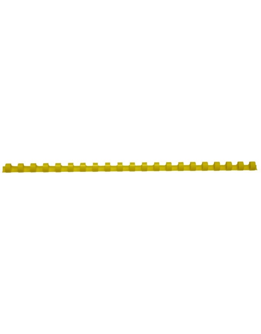 Binderinge Kunststoff A4 gelb 10 mm 100 Stück - BKMTCKK1