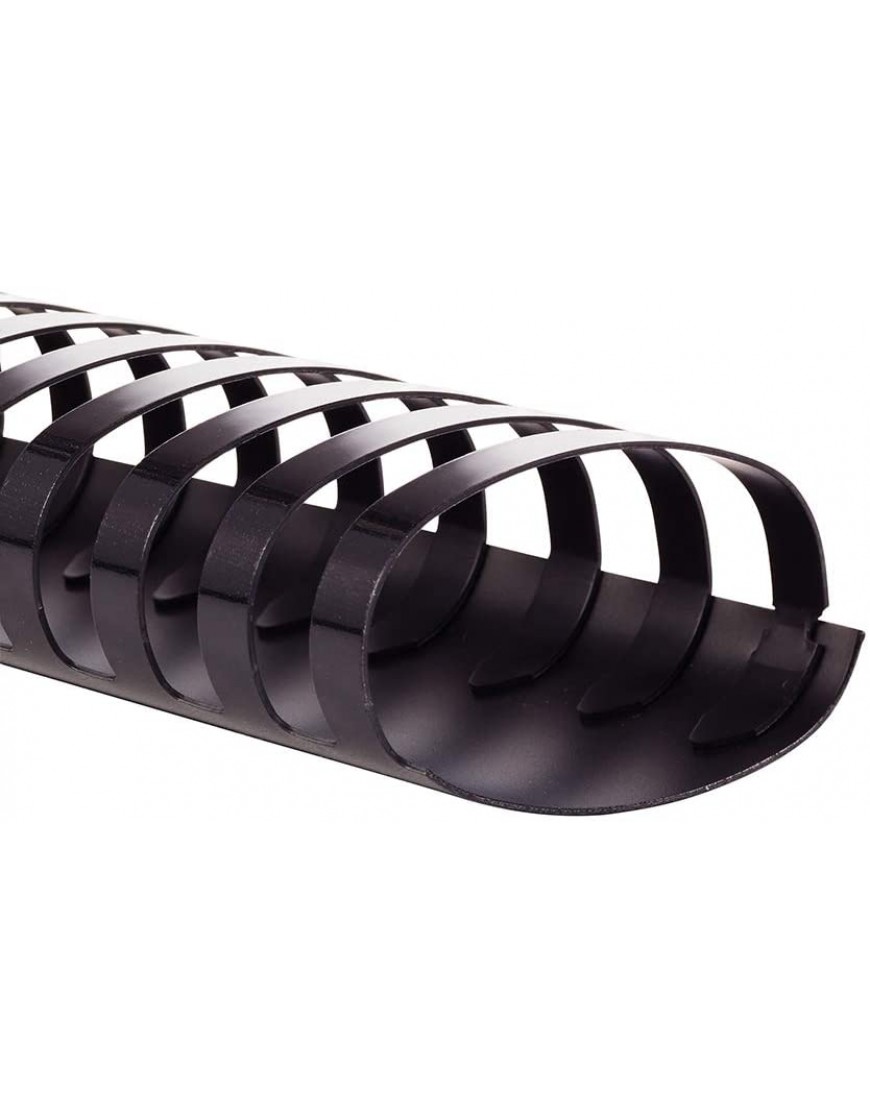 GBC Binderücken Spiralen Spulen 5,1 cm Durchmesser 500 Blatt Kapazität CombBind schwarz 50 Stück 4200022 - BNEKRQ1Q