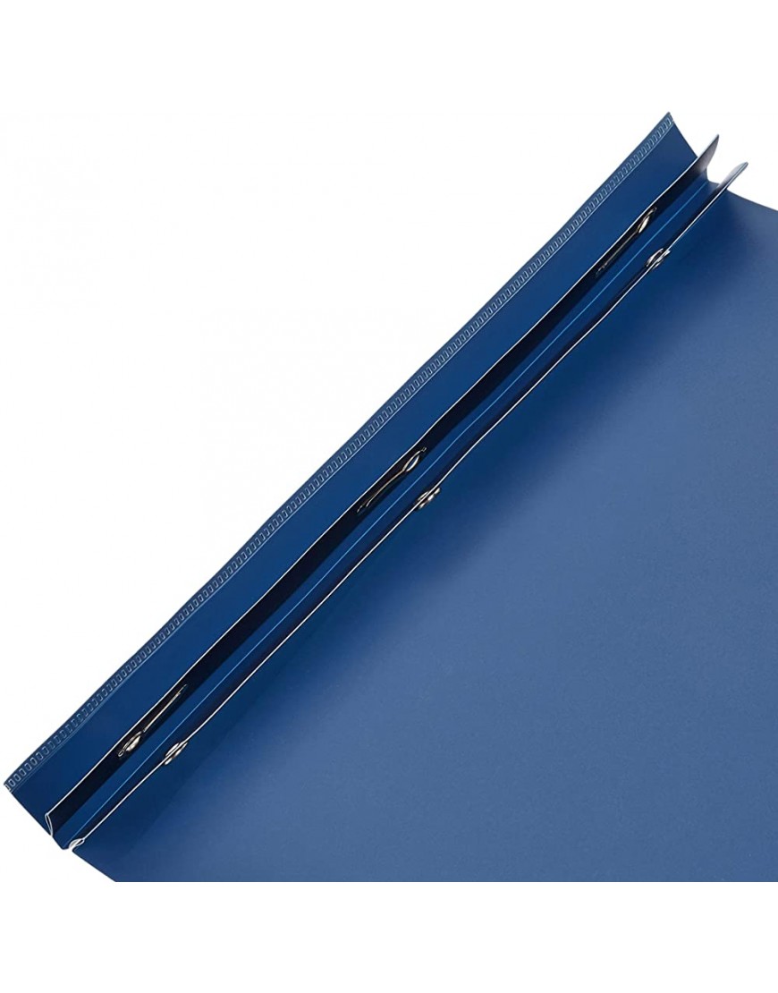 Basics Klarsichthülle mit Metallzinken 25er-Pack verschiedene Farben in Schwarz und Marineblau - BKDQY57V