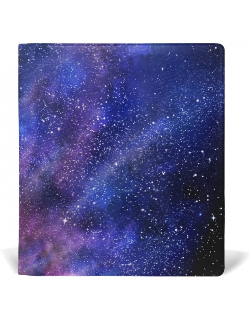 mydaily Colorful Galaxy Star und Nebel Universe wiederverwendbar Leder Buch 22,9 x 27,9 cm für mittlere bis Größe Jumbo Hardcover Schulbücher lehrbüchern. - BBFTKAD3