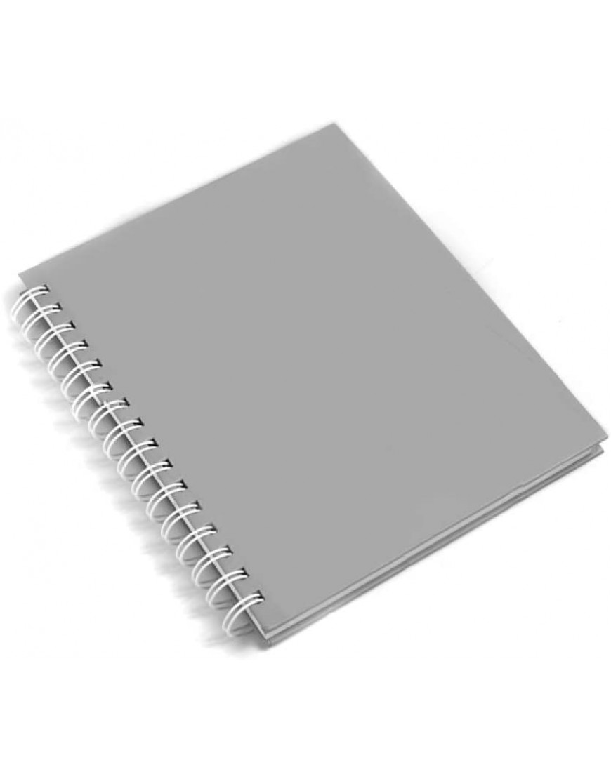 Rayson Drahtbindekämme 6,4 mm Doppelschlaufe 34 Schlaufen 20 Blatt Bindekapazität für A4-Papier Schachtel mit 100 Stück Weiß - BKONCA85