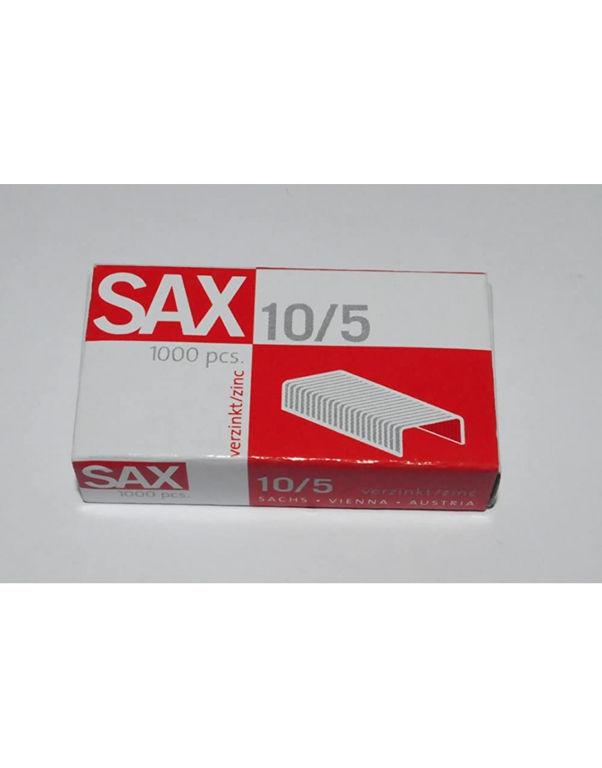 sax design 1-105-00 Sax Heftklammern No10 1000 St. - BZQOEE72