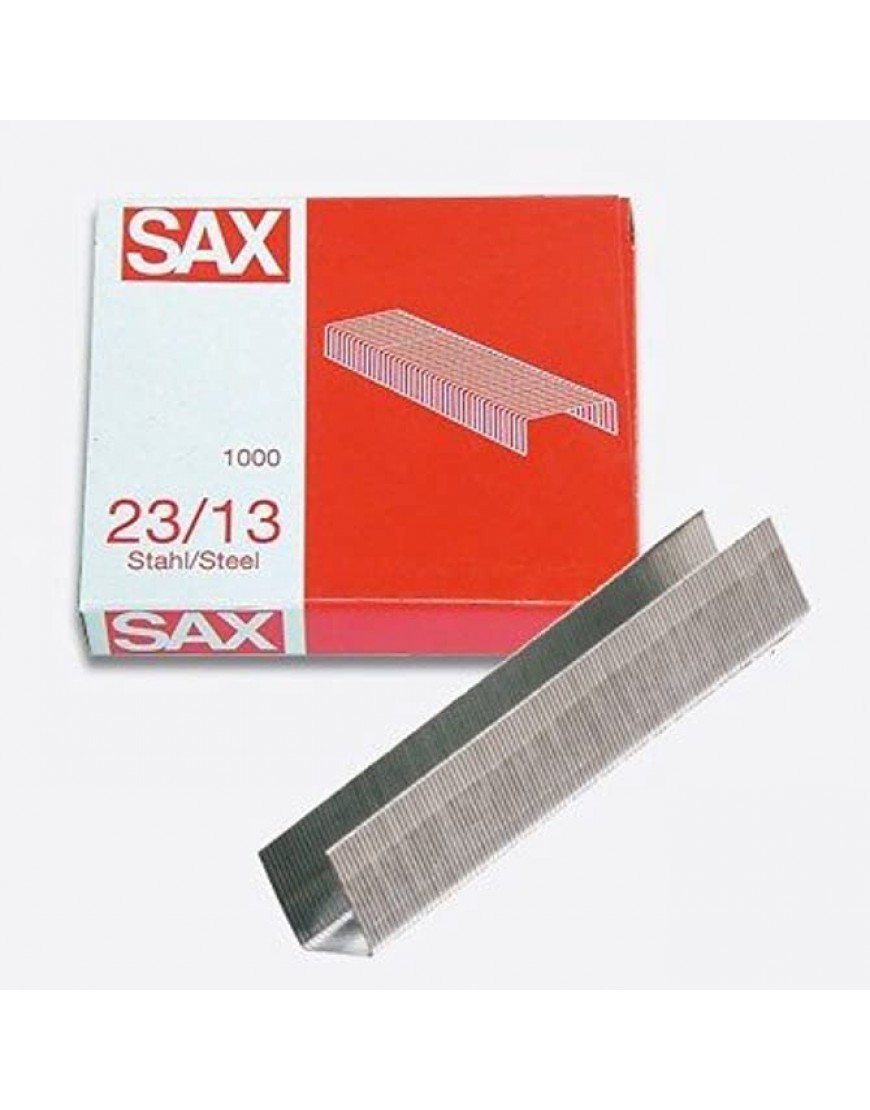 sax design 1-213-03 Sax Heftklammern 23 13 1000 St - BCCODD57